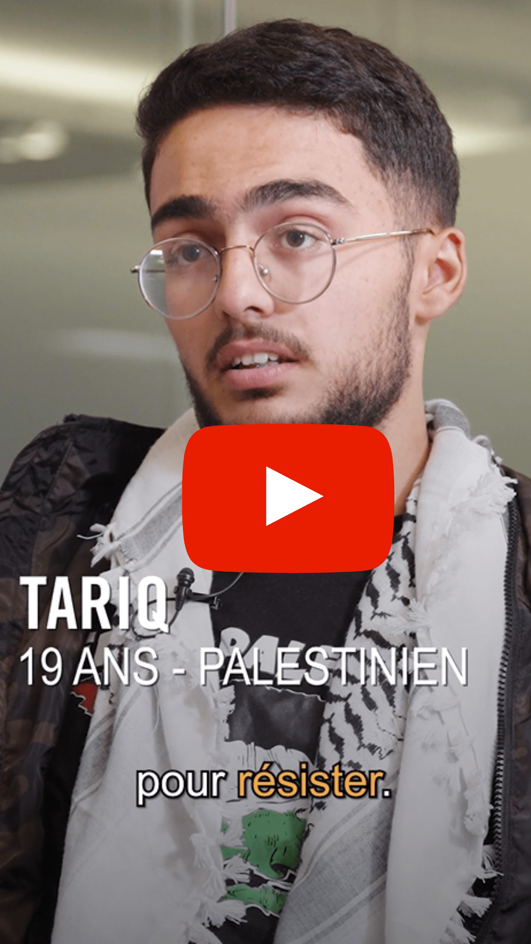 Paroles de jeunes Palestine Site vidéos Tariq min