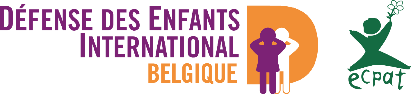 Logo de la défense des enfants à l'international - Belgique